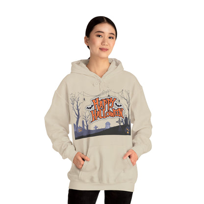 Halloween Hoodie, Cozy Unisex Hoodie, Spooky Season Apparel, Autumn Fashion, October 31st Celebration, Gift for Halloween Lovers