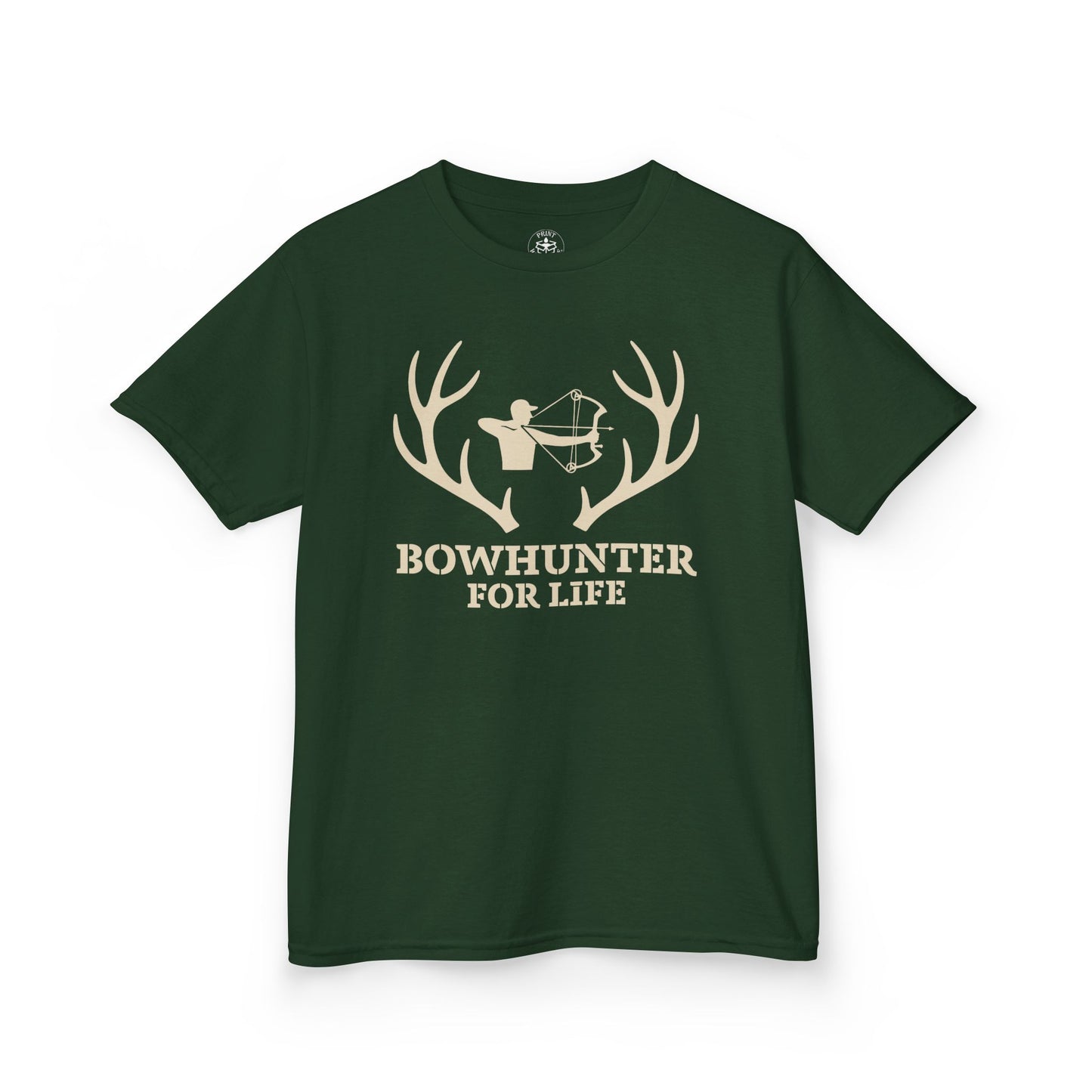 Bowhunter For Life Youth Unisex T-Shirt | Outdoor Adventures, Hunting Gifts, Adventure Clothing, Kids Sportswear