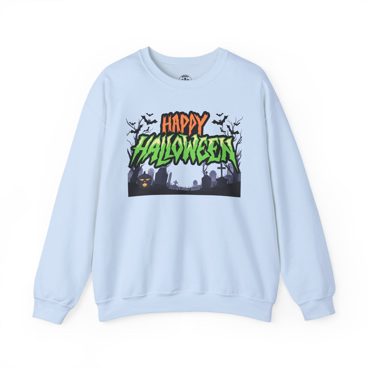 Happy Halloween Crewneck Sweatshirt, Halloween Apparel, Fall Fashion, [...]