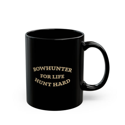Bowhunter for Life Coffee Mug | Adventure Vibes, Gift for Hunters, Perfect for Outdoorsy Decor