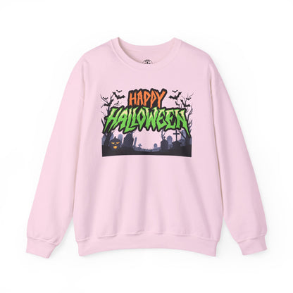 Happy Halloween Crewneck Sweatshirt, Halloween Apparel, Fall Fashion, [...]