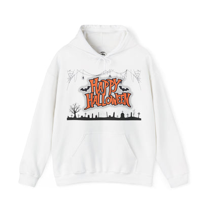 Halloween Hoodie, Unisex Heavy Blend Hoodie, Cozy Fall Apparel, Spooky Season Gift, Halloween Celebration Wear
