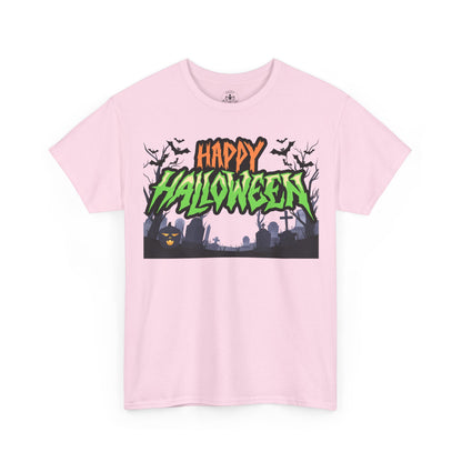 Halloween Graphic Tee, Unisex Heavy Cotton Shirt, Spooky Holiday Apparel, [...]