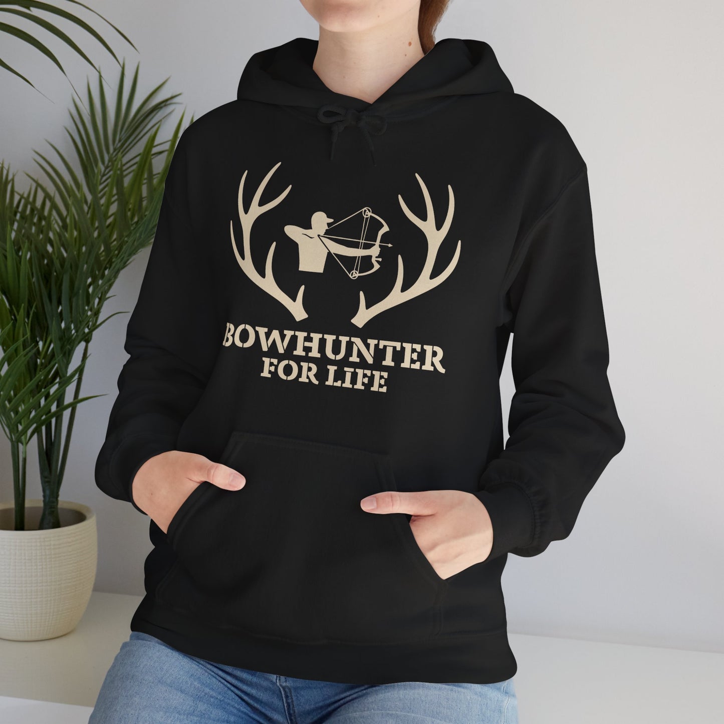 Bowhunter For Life Unisex Hoodie | Perfect Gift for Hunters, Outdoor Enthusiasts, Archery Lovers, Camping