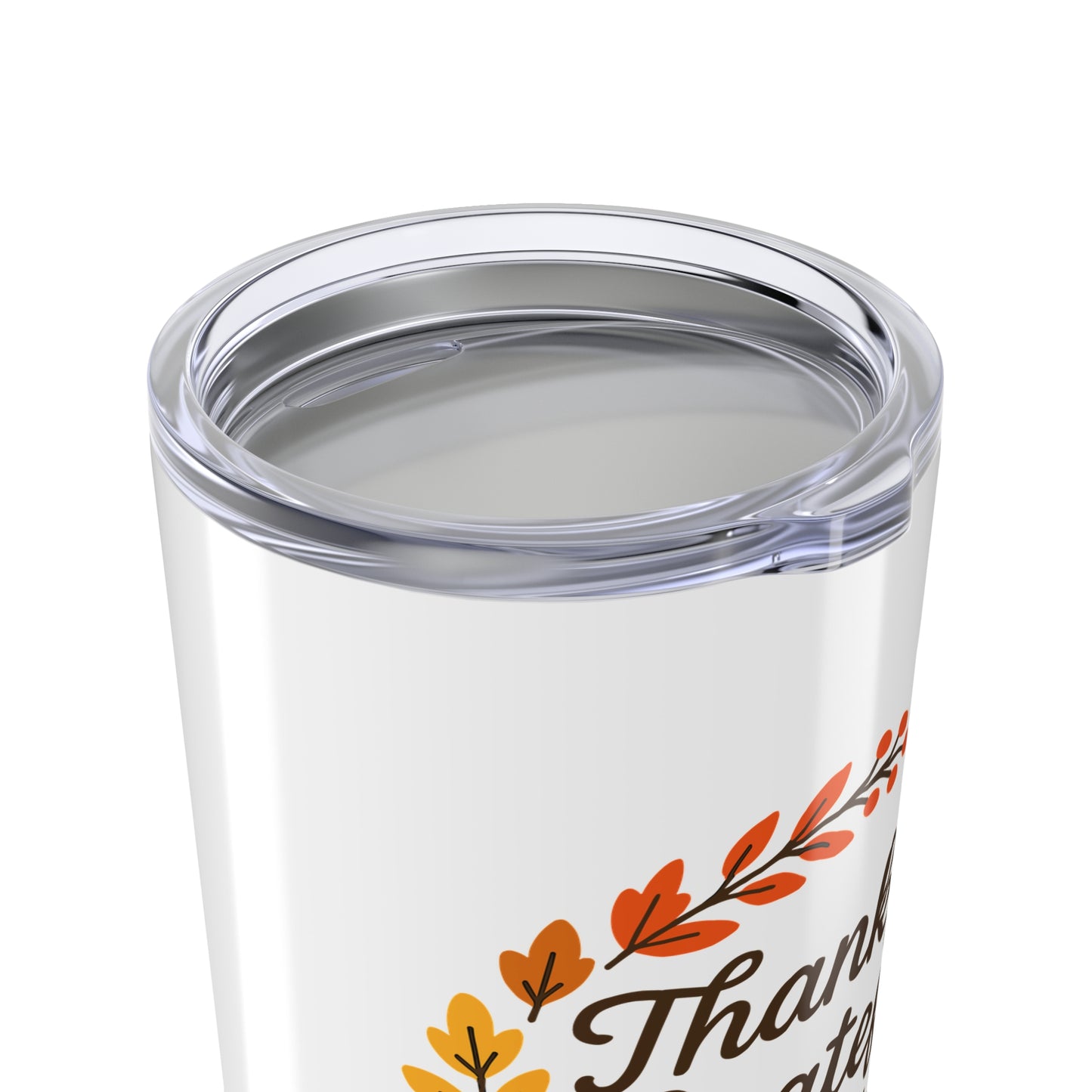 Thankful Grateful Blessed Tumbler 20oz - Perfect for Thanksgiving Gifts, Fall Decor, Travel Mugs, Eco-Friendly Drinkware