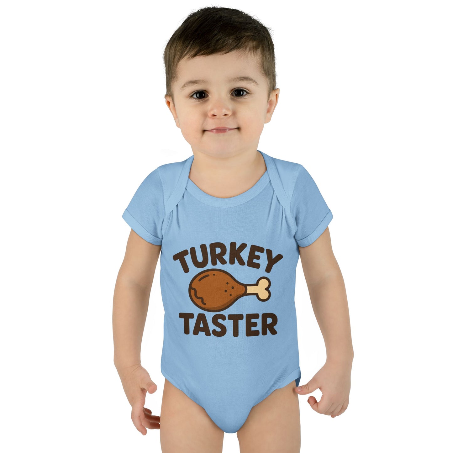 Thanksgiving Baby Bodysuit, Cute Infant Outfit, Holiday Gift for Newborns, Turkey Taster Onesie, Baby Shower Present, Fall Celebration