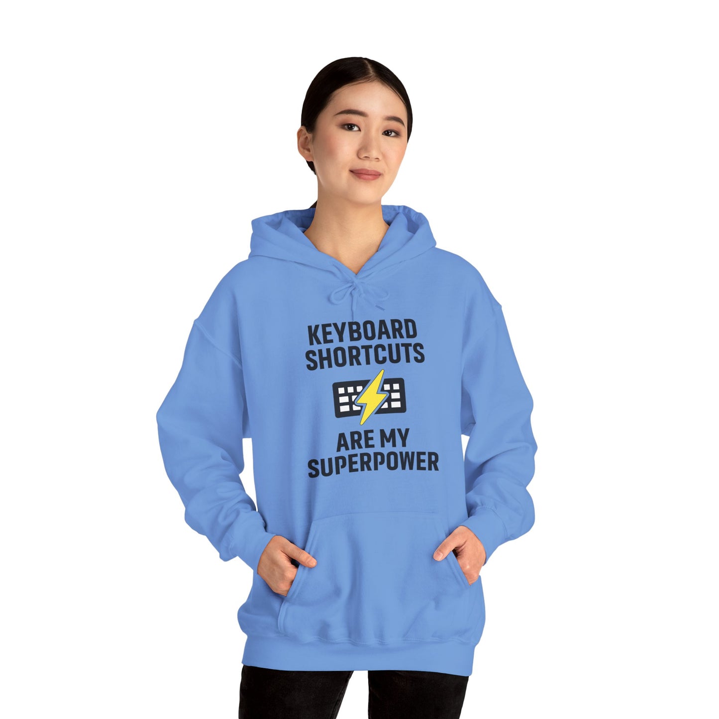 Keyboard Shortcuts Are My Superpower Hoodie - Tech Lovers, Gift for Programmers, Office Gift, Casual Wear