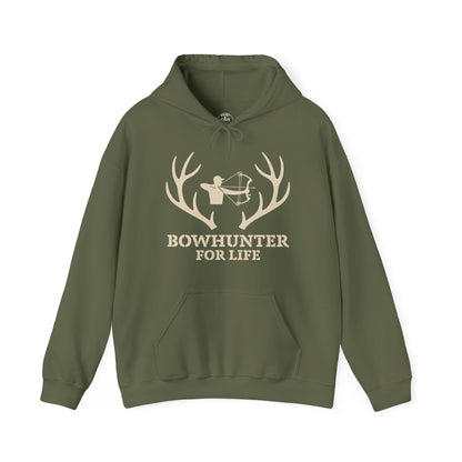 Bowhunter For Life Unisex Hoodie | Perfect Gift for Hunters, Outdoor Enthusiasts, Archery Lovers, Camping