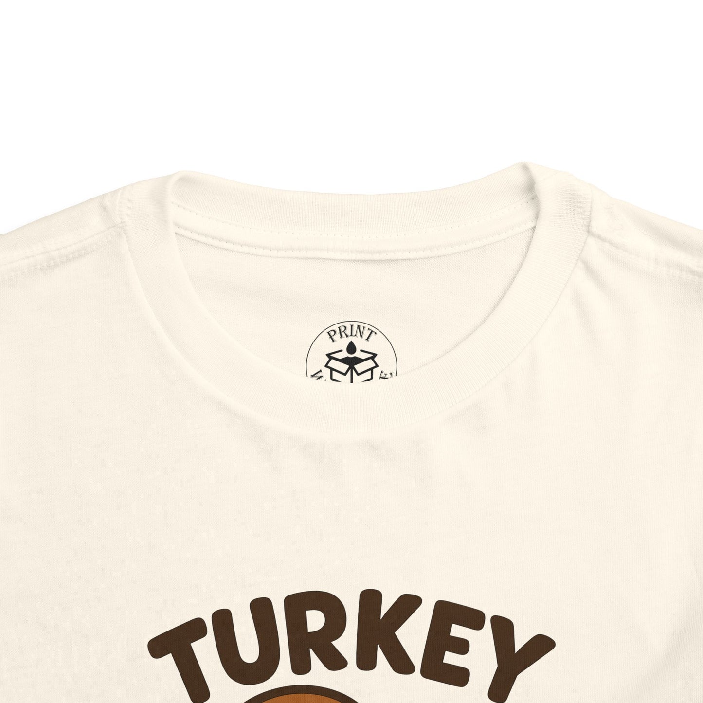 Turkey Taster Toddler Unisex T-Shirt | Fun Holiday Shirt, Thanksgiving Apparel, Gift for Kids, Cute Foodie Outfit
