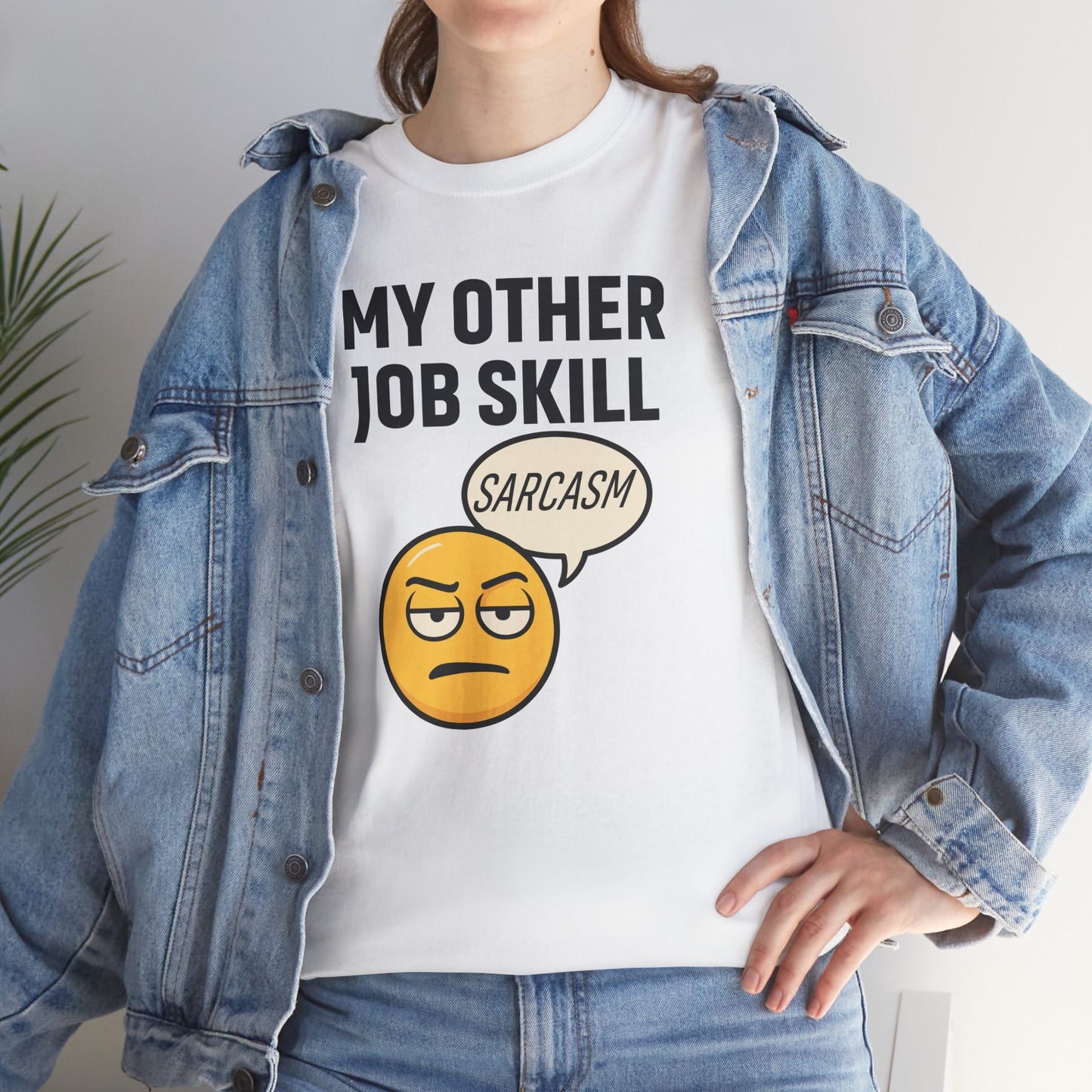 My Other Job Skill Sarcasm Unisex T-Shirt | Gift for Humor Lovers, Great For Coworkers, Funny Office Attire